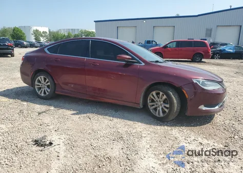 2015 Chrysler 200 Limited из США, поврежденный, VIN 1C3CCCAB9FN538427